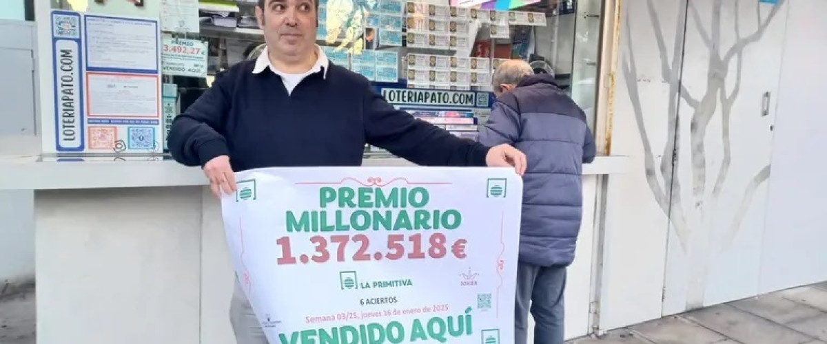 Un coruñés se embolsa 1.372.518 euros en La Primitiva