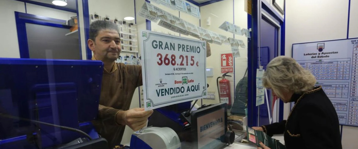 La Bonoloto entrega un bote de 294.345 euros en Sueca (Valencia)